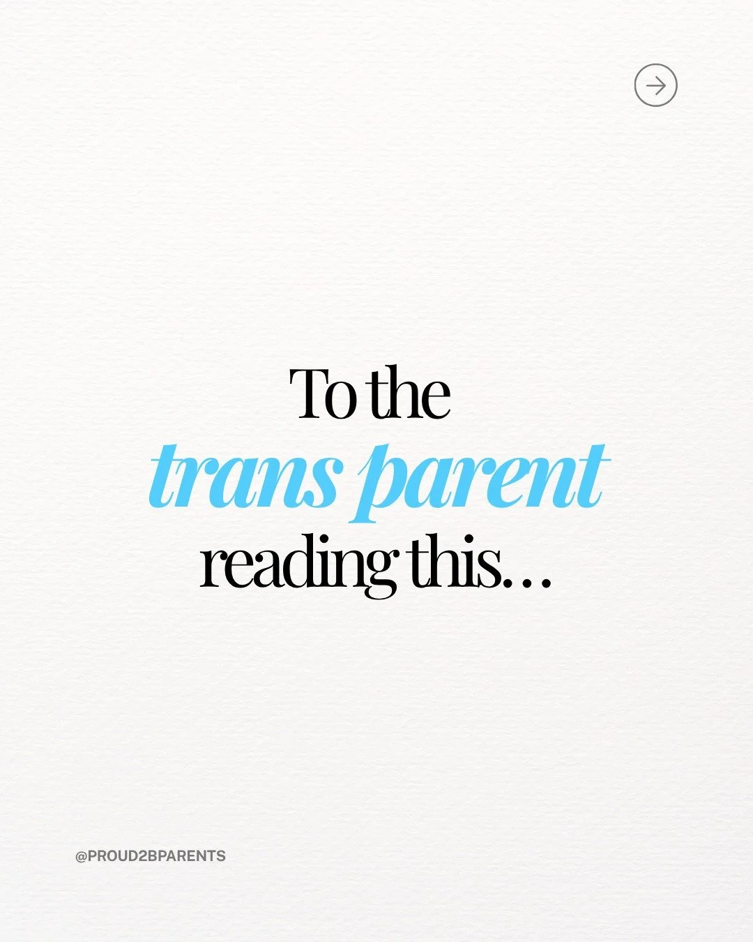 Trans parents exist.

Not as a headline.
Not as a debate.
Not as a &ldquo;conversation.&rdquo;

As the ones packing lunches.
Kissing scraped knees.
Reading bedtime stories.
Holding everything together.

On Trans Day of Visibility, this is for you.

Y