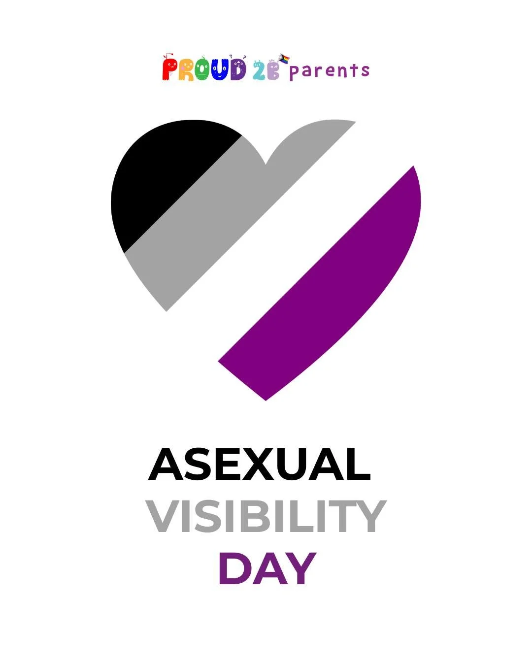 Happy Asexual Visibility Day 🖤🤍💜

Today we celebrate the asexual community and the diverse identities under the "ace" umbrella.

For parents and families alike, representation like this matters&mdash;it helps create a world where everyon