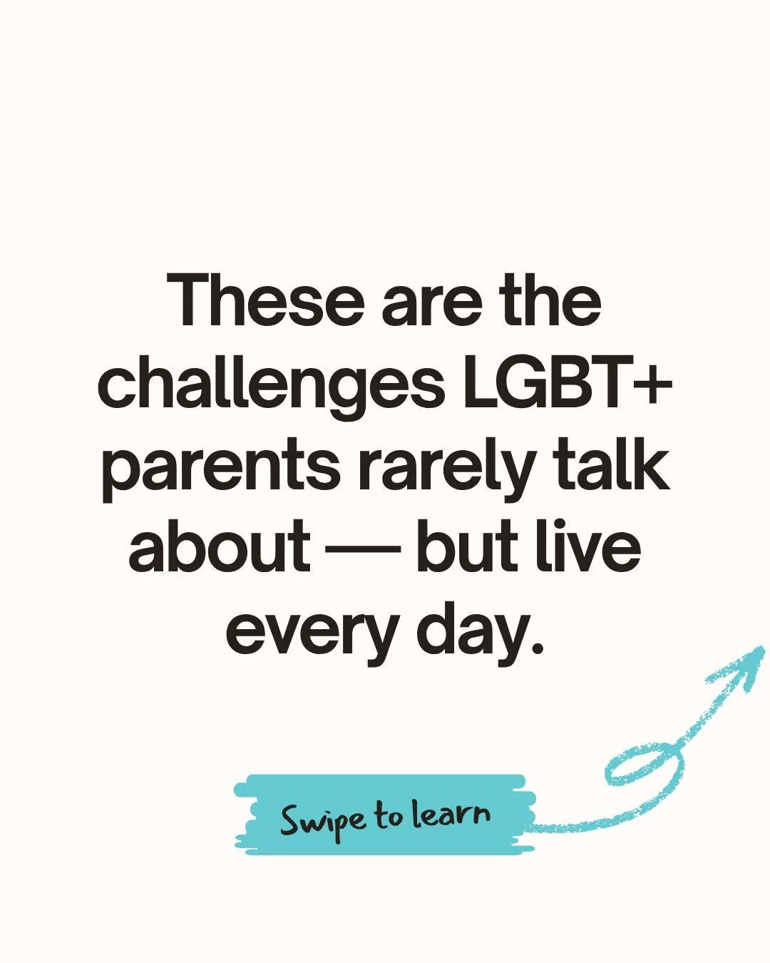 Parenting as LGBT+ parents comes with moments no one warns you about 💛

From navigating assumptions to explaining our family in ways others might not understand, some challenges hit differently than we imagined.

Every swipe in this carousel shares 