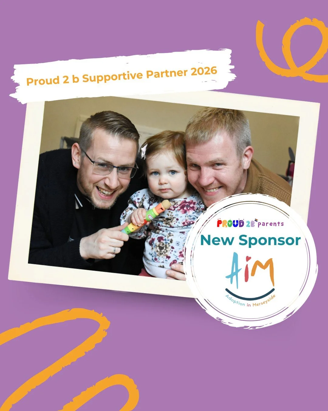 We&rsquo;re absolutely delighted to welcome @adoptioninmerseyside as a Proud 2 b Supportive Partner 💙

Their incredible work helping children find safe, loving homes &mdash; and supporting families every step of the way &mdash; aligns so closely wit