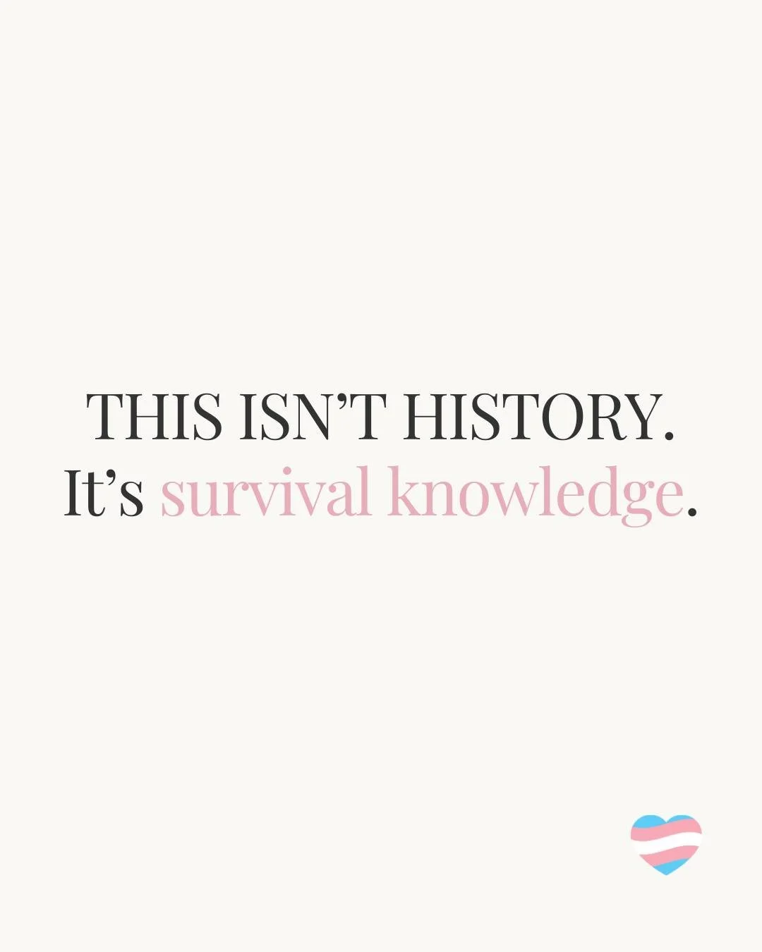 Trans parents have always existed. Always loved. Always fought. This Trans+ History Week &mdash; we see you. 💙🩷 Tag a trans parent below. What does family mean to you?"