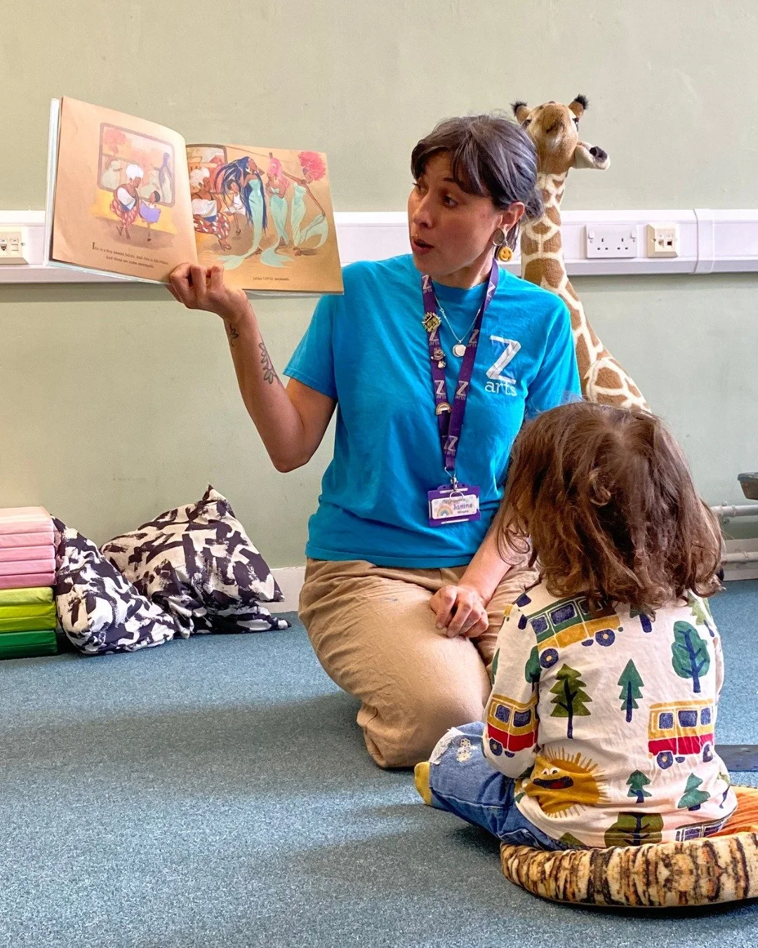 We had the most magical time at the Make &amp; Believe Workshop at Z-arts ✨🌈

From storytelling and music to creativity, laughter and imagination, every moment felt so warm, welcoming and inclusive 💛 The wonderful Janine brought the stories to life