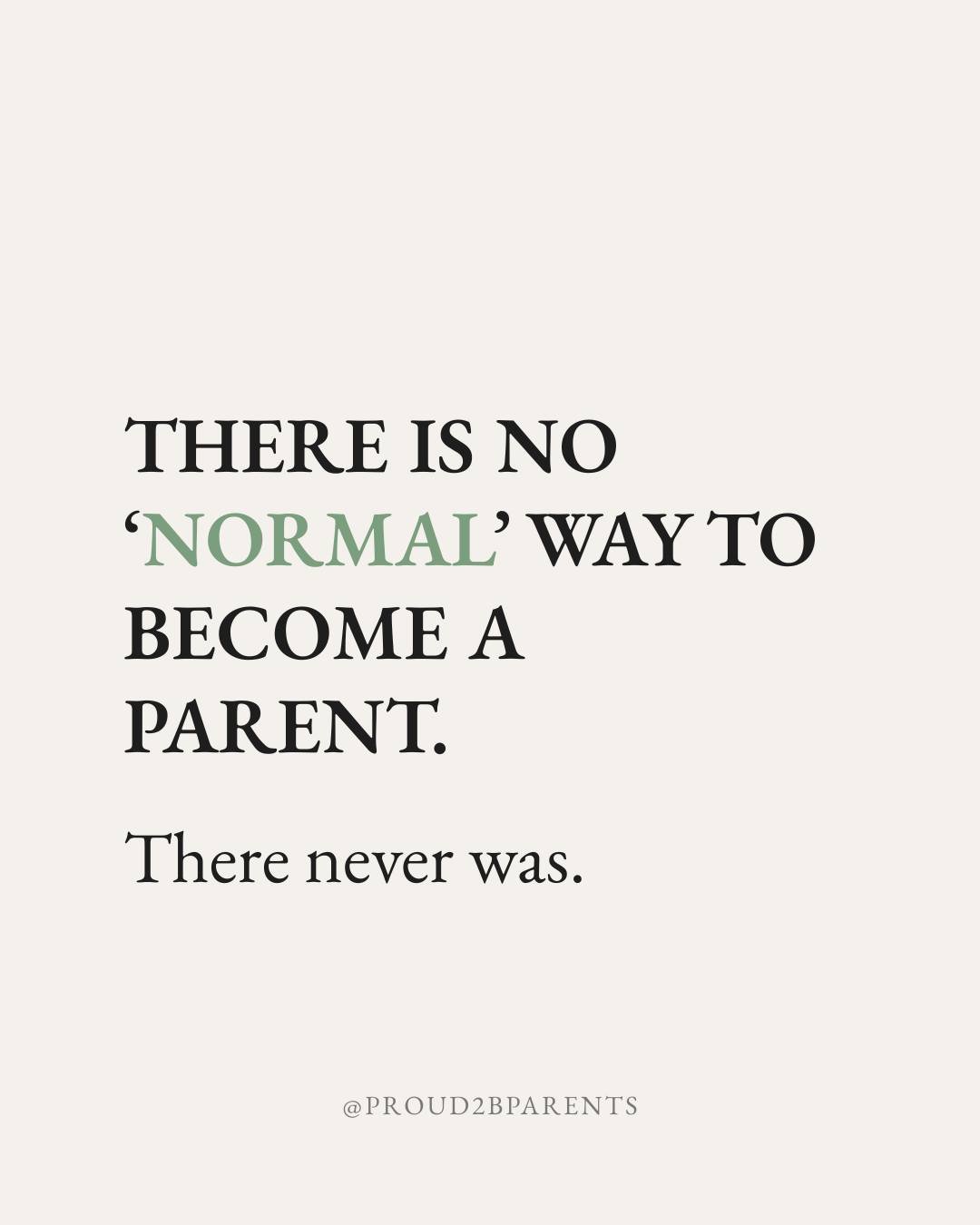 There is no "normal" way to become a parent. There never was.

Some of us waited years for a phone call that changed everything. Some of us filled in forms, sat through interviews, and never stopped hoping. Some of us carried our children o