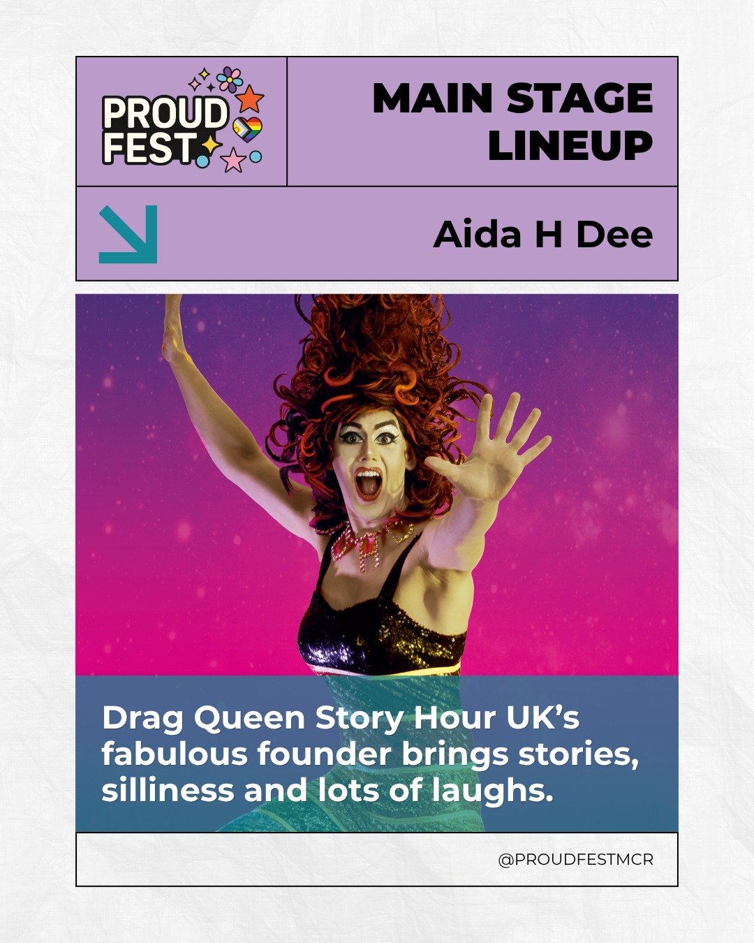🎤🌈 Meet your Proud Fest 2026 line-up! 🌈🎤

We&rsquo;ve got an amazing mix of live music, circus entertainment, storytelling, DJs and more joining us at @gnwmanchester for Proud Fest 2026! 💜

Get ready for performances from Kyd Blu, Cequin Circus,