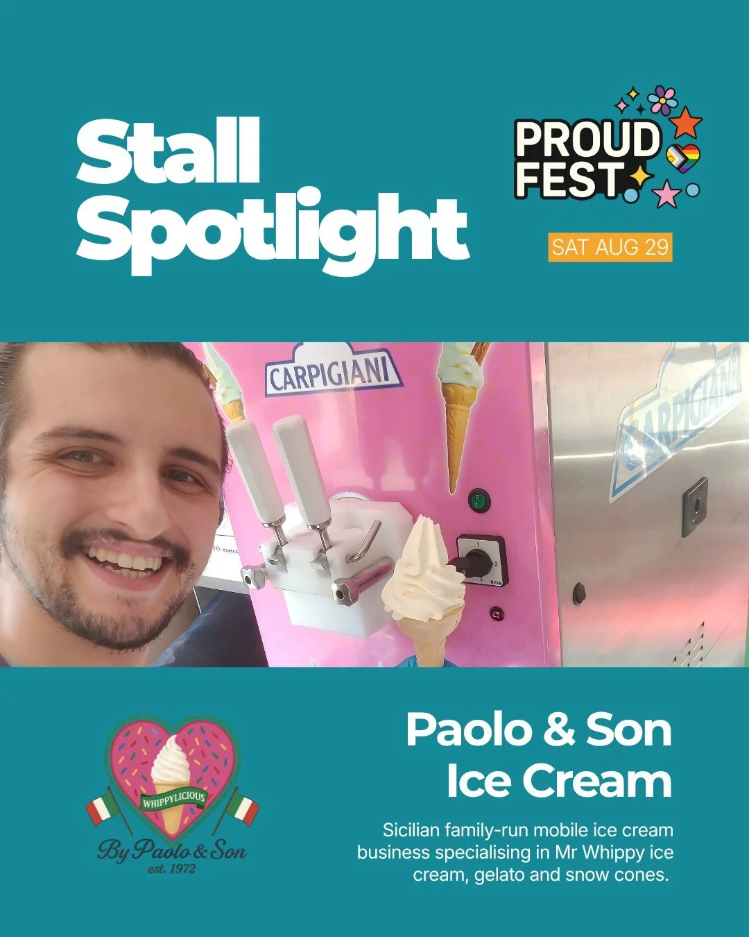 🌈 Meet the Proud Fest stalls! 🌈

From LGBTQ+ organisations and community groups to brilliant local businesses, there&rsquo;ll be loads to discover at Proud Fest! 🛍️✨

Come along, browse, chat, connect and find out more about the amazing people and