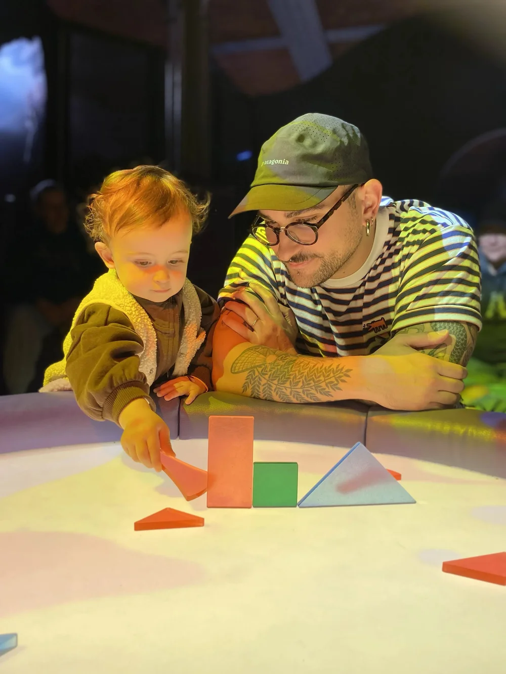 Family playing together at Stay, Chat & Play Manchester