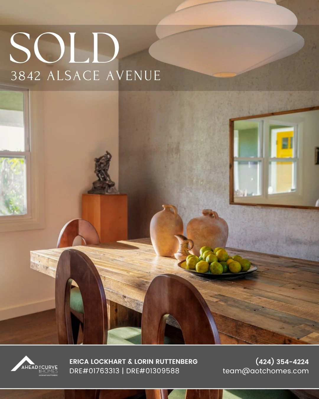 SOLD! 6% ABOVE LIST PRICE.

Every home sale tells a story, but every now and then, one comes along that holds a truly special place in your heart, and this home, being our co-founder, Lorin Ruttenberg's home of 17 years, was one of those homes. 

Thi