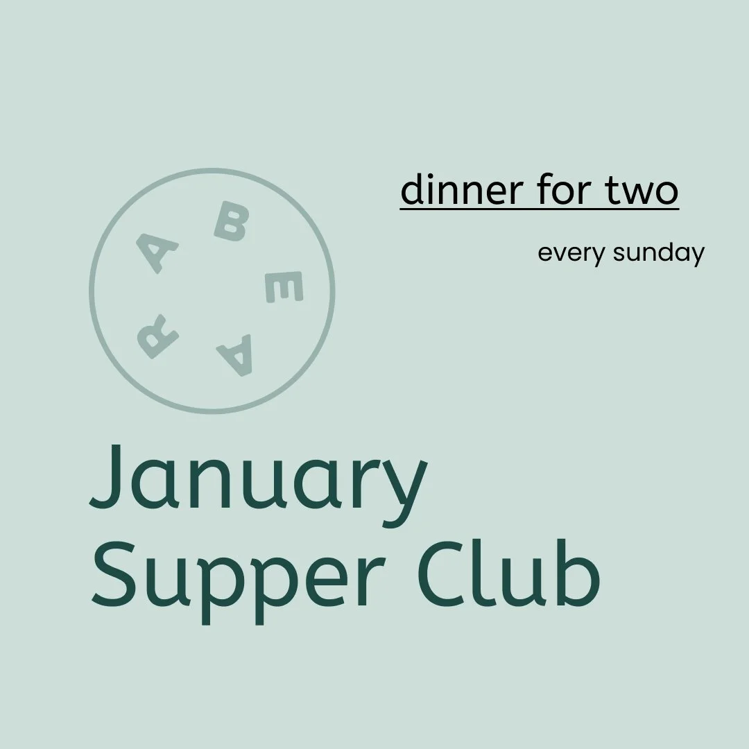 January Supper Club 2026 (Two Weeks Only)