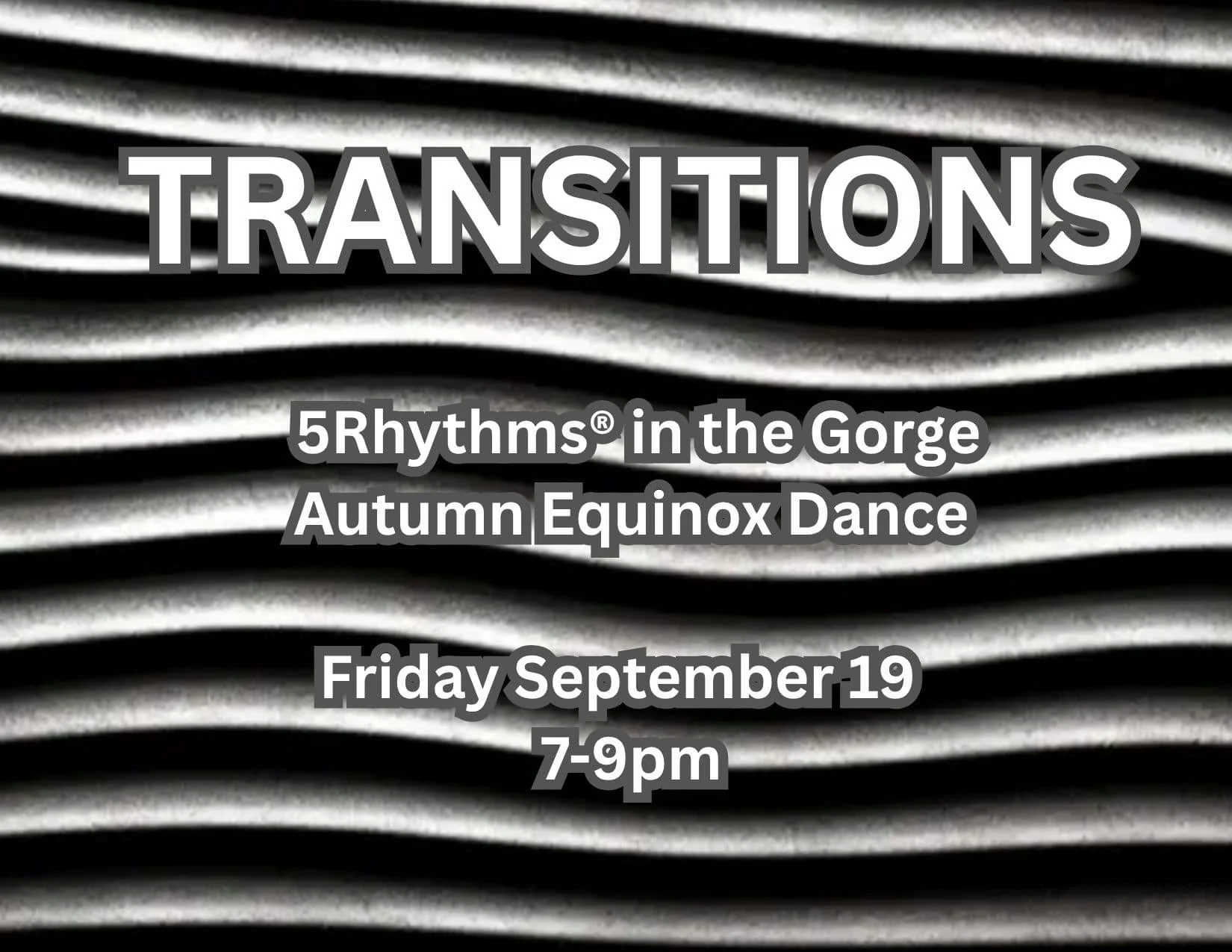 TRANSITIONS a 5Rhythms® Autumn Equinox Dance with Wyld Lee