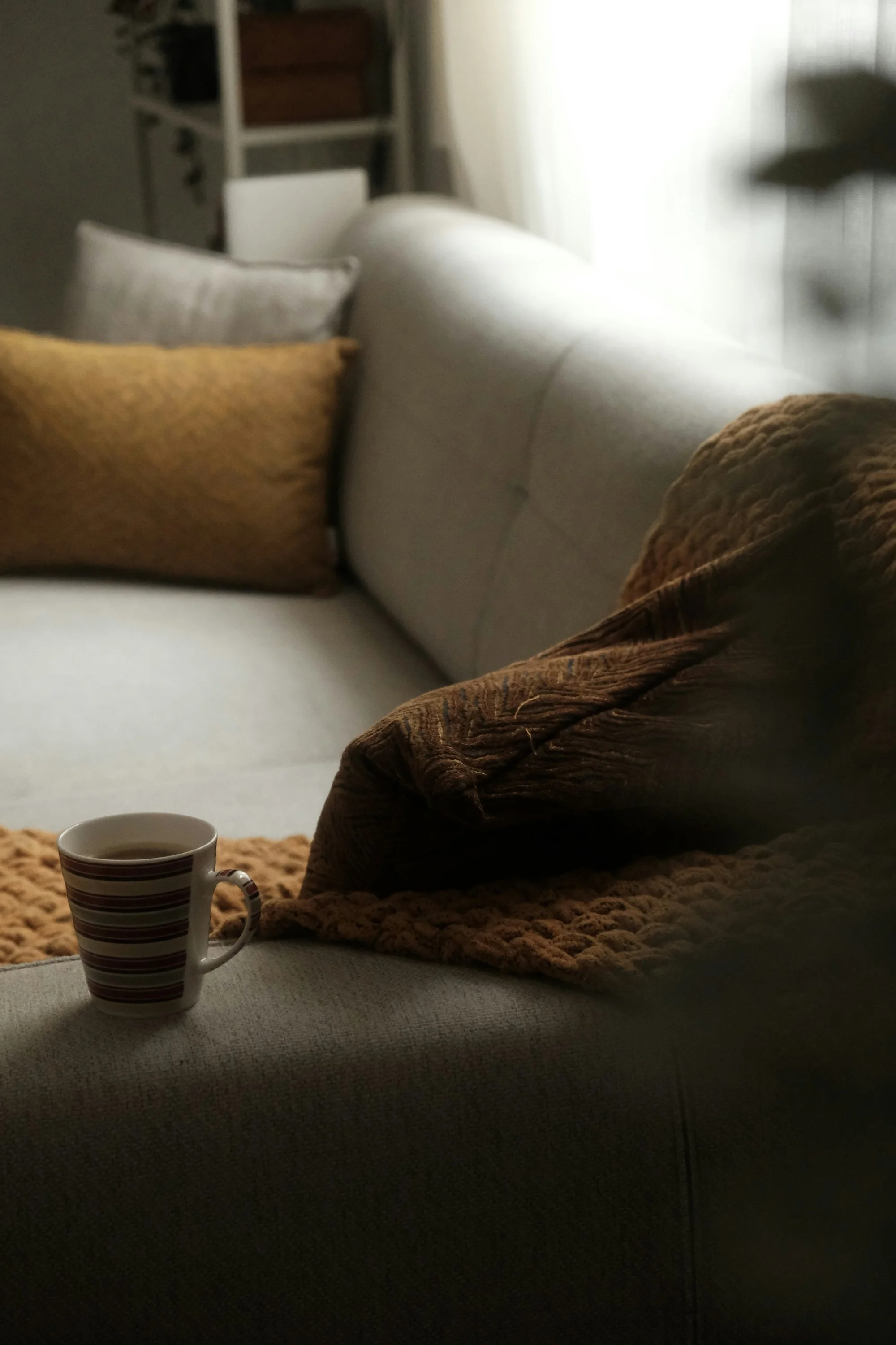 Cozy couch in boutique hotel | Studio MADM Co