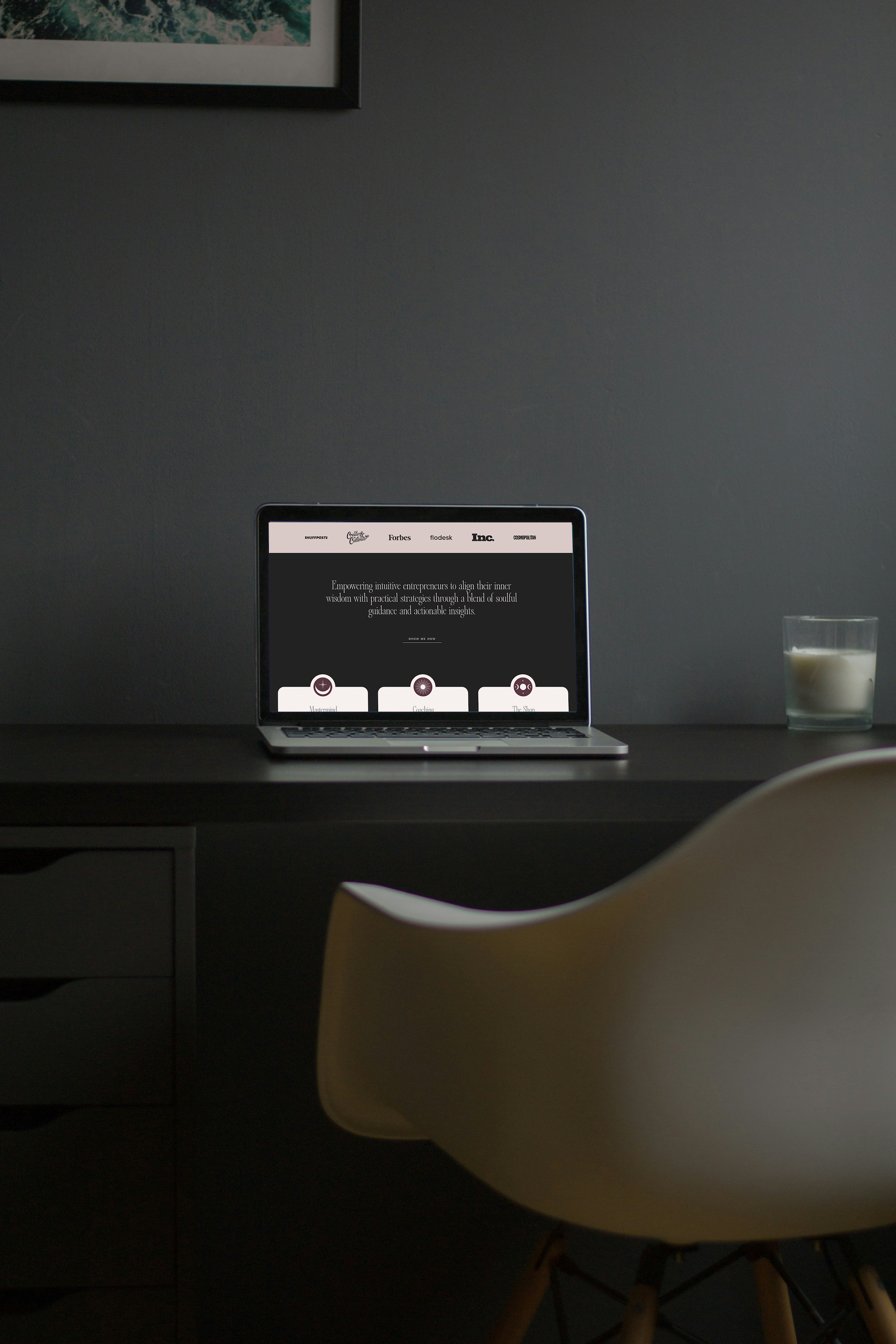 Macbook with armchair | Studio MADM Co