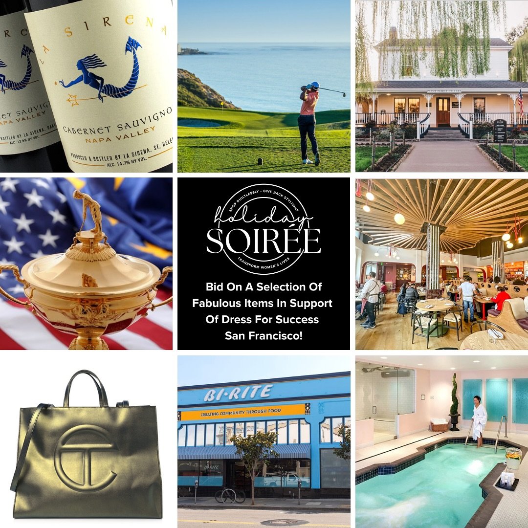 There&rsquo;s just THREE DAYS LEFT to bid for a cause and shop our online auction! Every purchase will help empower Bay Area women to build economic independence. 🎉

Our Holiday Online Auction is in full swing! Explore incredible items and support D