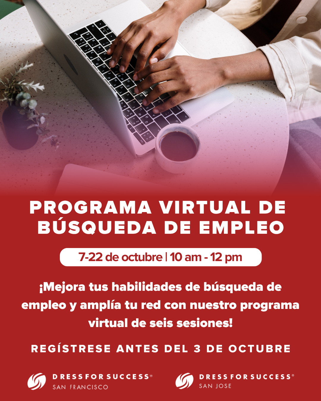 Spanish Virtual Job Search Program starts Oct. 7