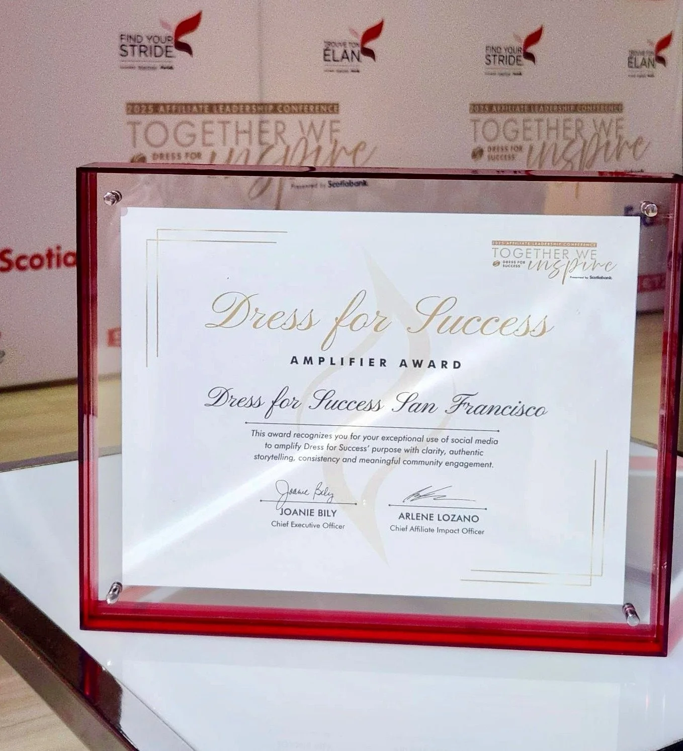 A photo is worth a thousand words and every post tells a story.

For nearly two years, @chantel.cruikshank has helped us bring those stories to life &mdash; translating the heart of Dress for Success San Francisco &amp; San Jose into images and messa