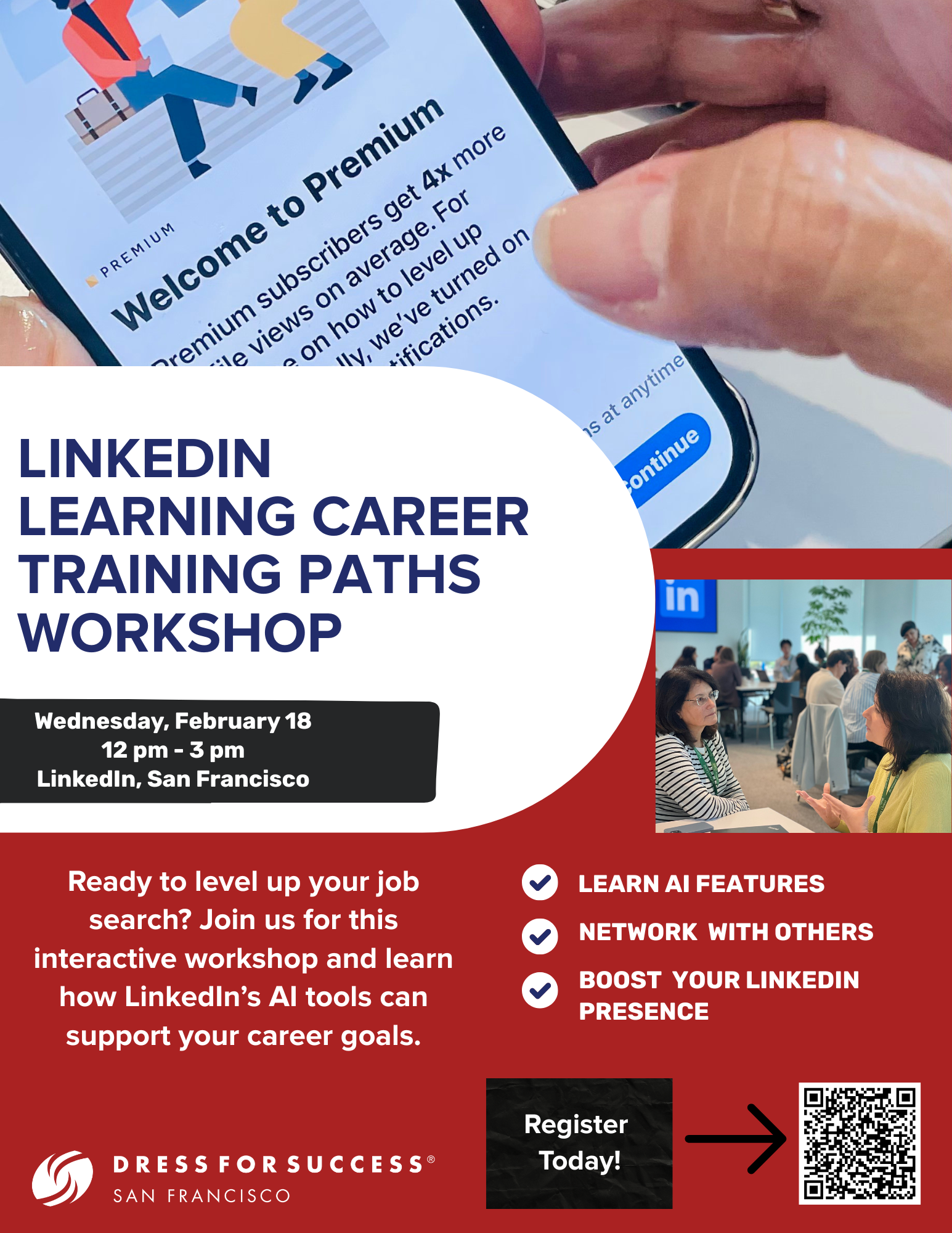 Boost Your Job Search: LinkedIn Learning Career Training Paths Workshop, Feb. 18