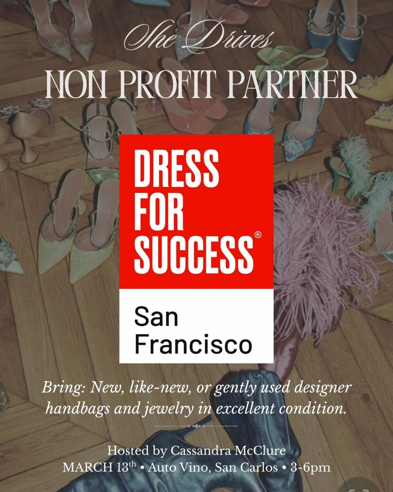 In celebration of Women&rsquo;s History Month, we&rsquo;re grateful to be the nonprofit partner for this month&rsquo;s She Drives event.

Thank you to @cassandramcclure for bringing together a community that believes in supporting women and creating 