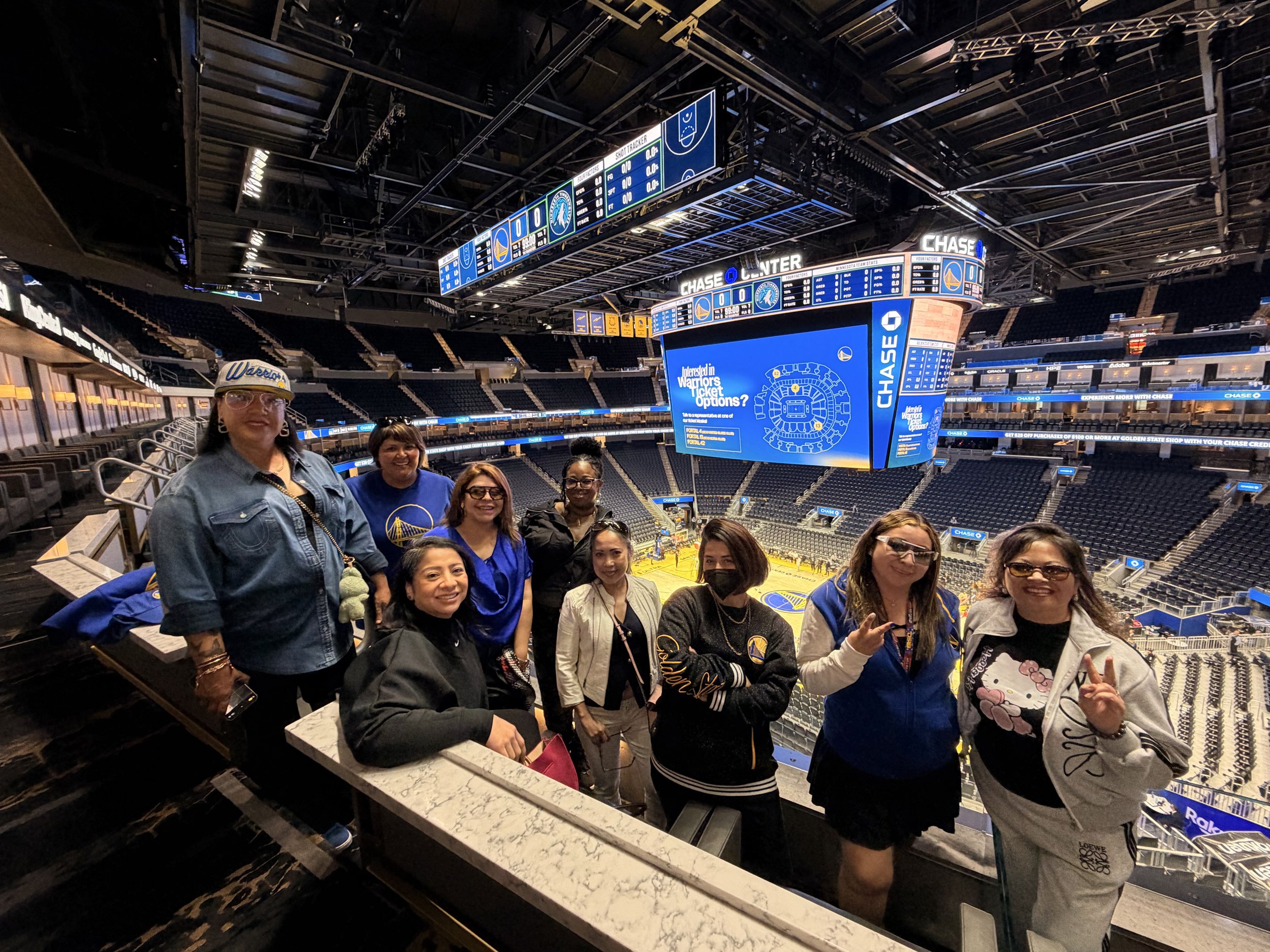 Courtside with the Warriors &amp; Timberwolves: Celebrating Our Client Success Ambassadors