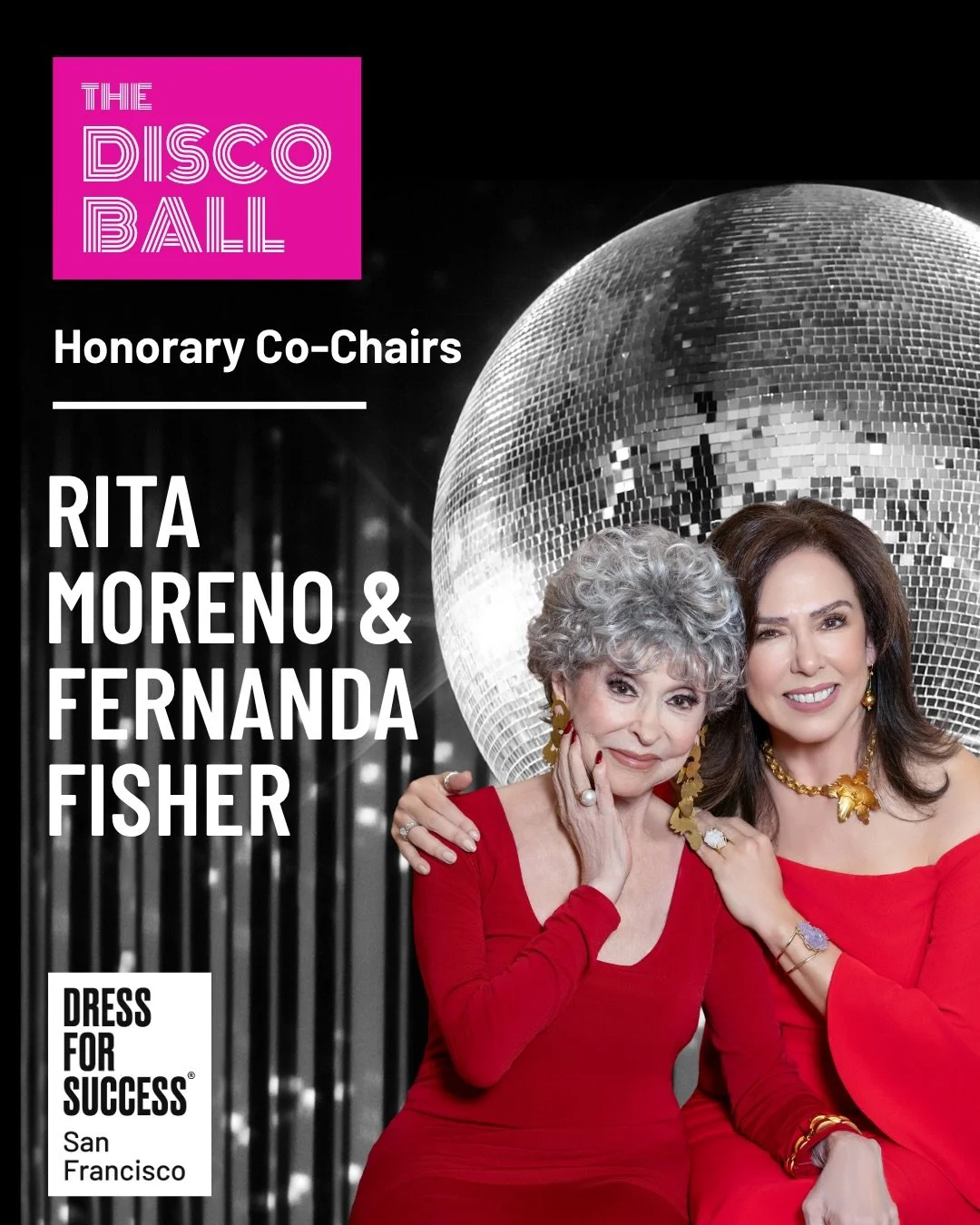 With The Disco Ball just weeks away, we&rsquo;re excited to share a closer look at the incredible special guests joining us this year, as we celebrate our 20th anniversary.

Honorary Co-Chair Rita Moreno is a pioneering actress, singer, and dancer wh