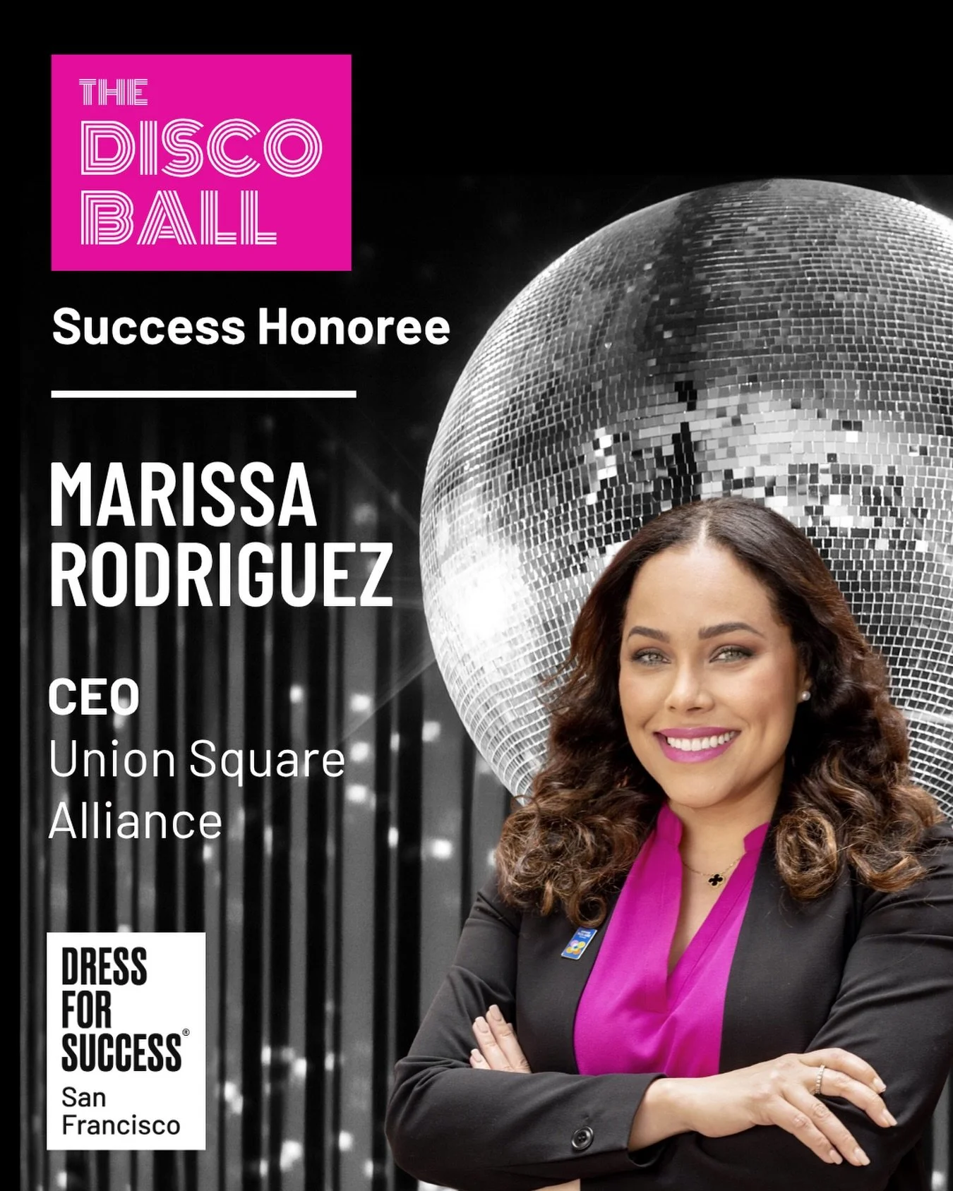 &ldquo;I feel incredibly fortunate to do work that centers community every day. Dress for Success does that in such a meaningful way&mdash;supporting women as they build careers, stability, and confidence.

As part of the Union Square community, we s
