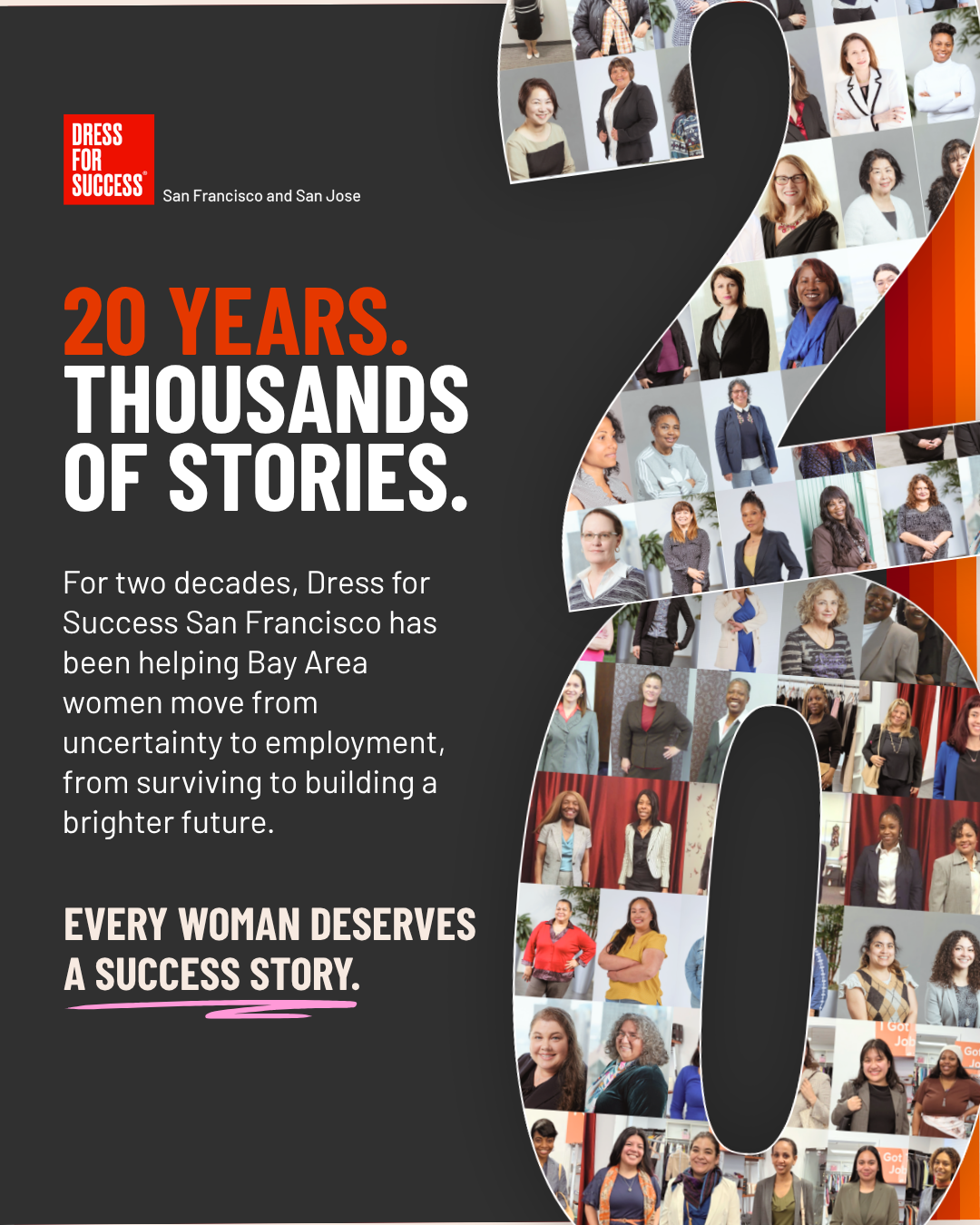 20Forward: Help Us Reach the Next 20,000 Women