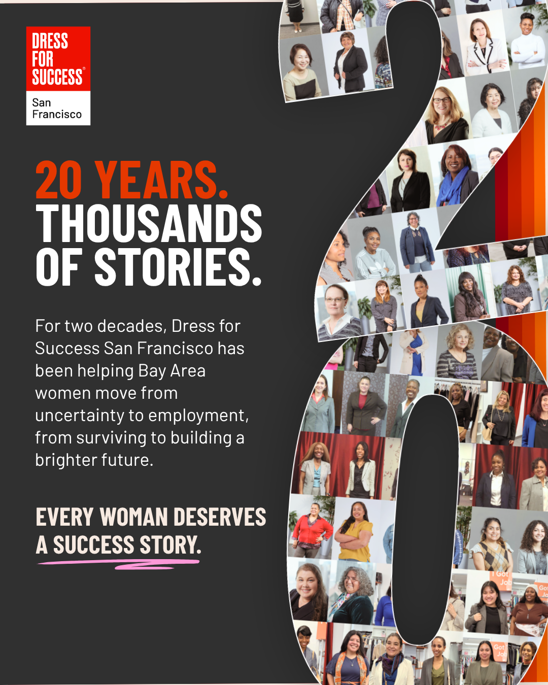 20Forward: Help Us Reach the Next 20,000 Women