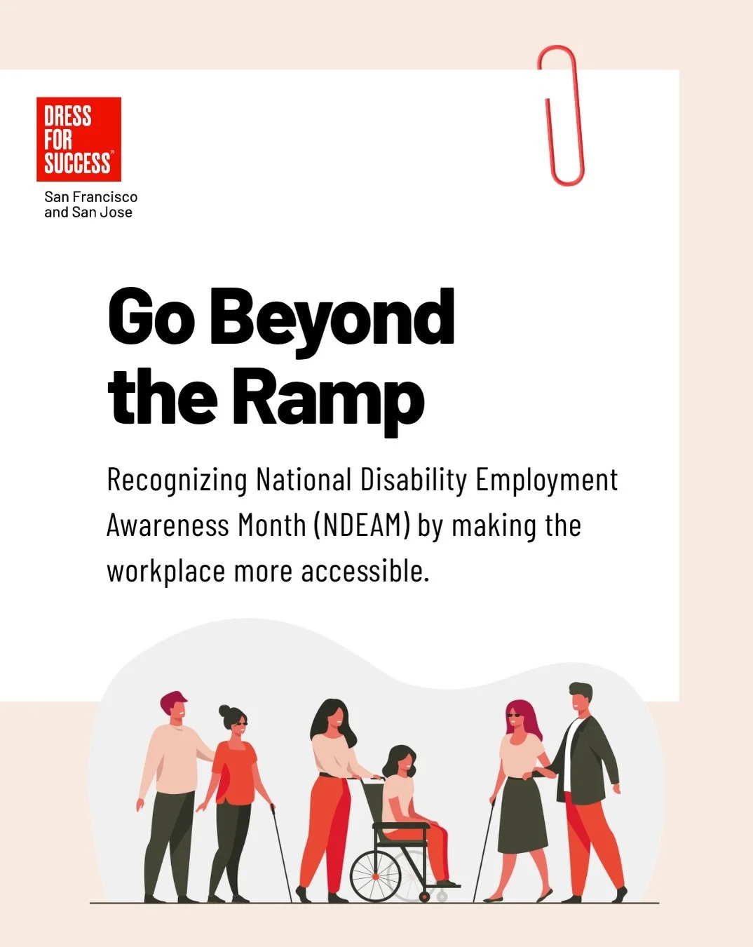 October is National Disability Employment Awareness Month (NDEAM). Workplace access goes well beyond ramps and elevators.

Swipe through for practical steps employers can take, inspired by the work of Keri Gray, Haben Girma, and Dr. Donna Walton:

✔️
