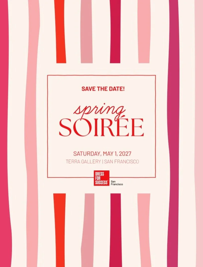 Save the date! 

Our beloved Holiday Soir&eacute;e is blooming into something new. ✨ 

Spring Soir&eacute;e 🌺 
Saturday, May 1, 2027
Terra Gallery, San Francisco

Spring cocktails, garden-party vibes, and a little treasure hunting at our designer po