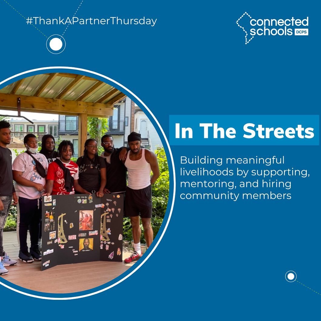 This #ThankAPartnerThursday, we want to shoutout one of our newest partners, In the Streets! In the Streets is a nonprofit dedicated to building meaningful livelihoods and disrupting generational trauma by supporting, mentoring, and hiring community 