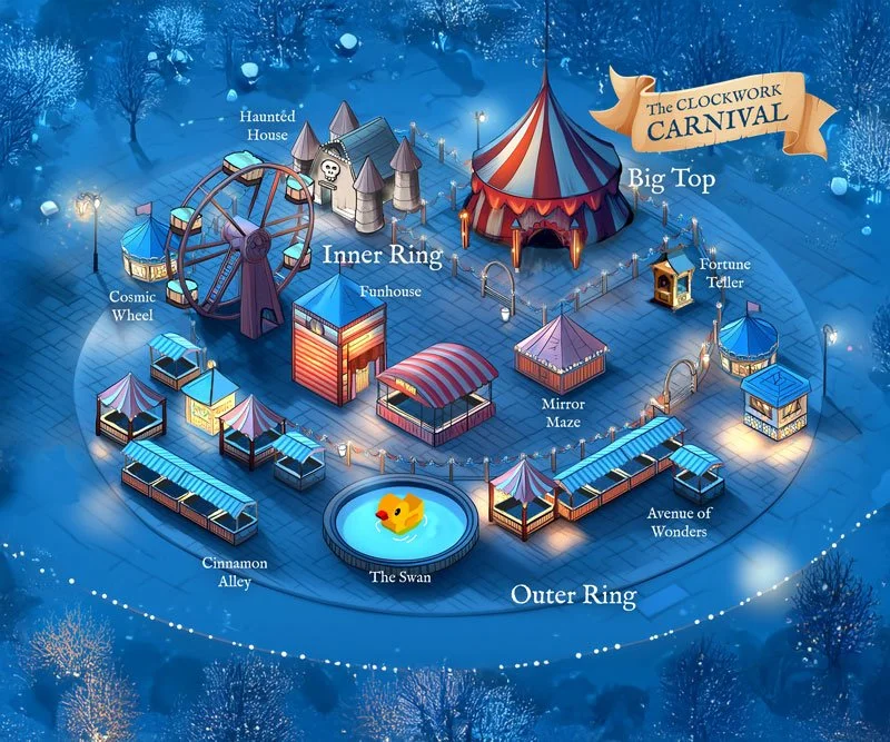 The Clockwork Carnival: 055, 056, 057