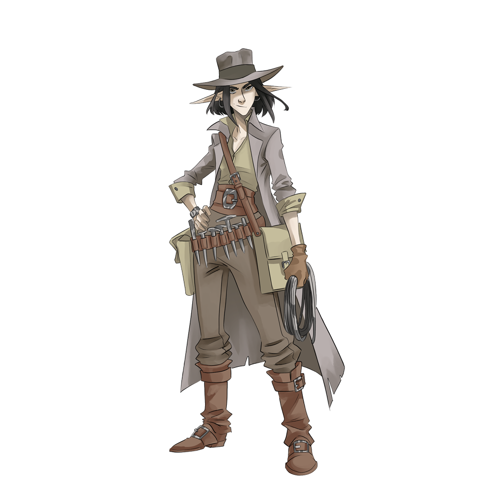 Maren Stonewhip: Elven Rogue