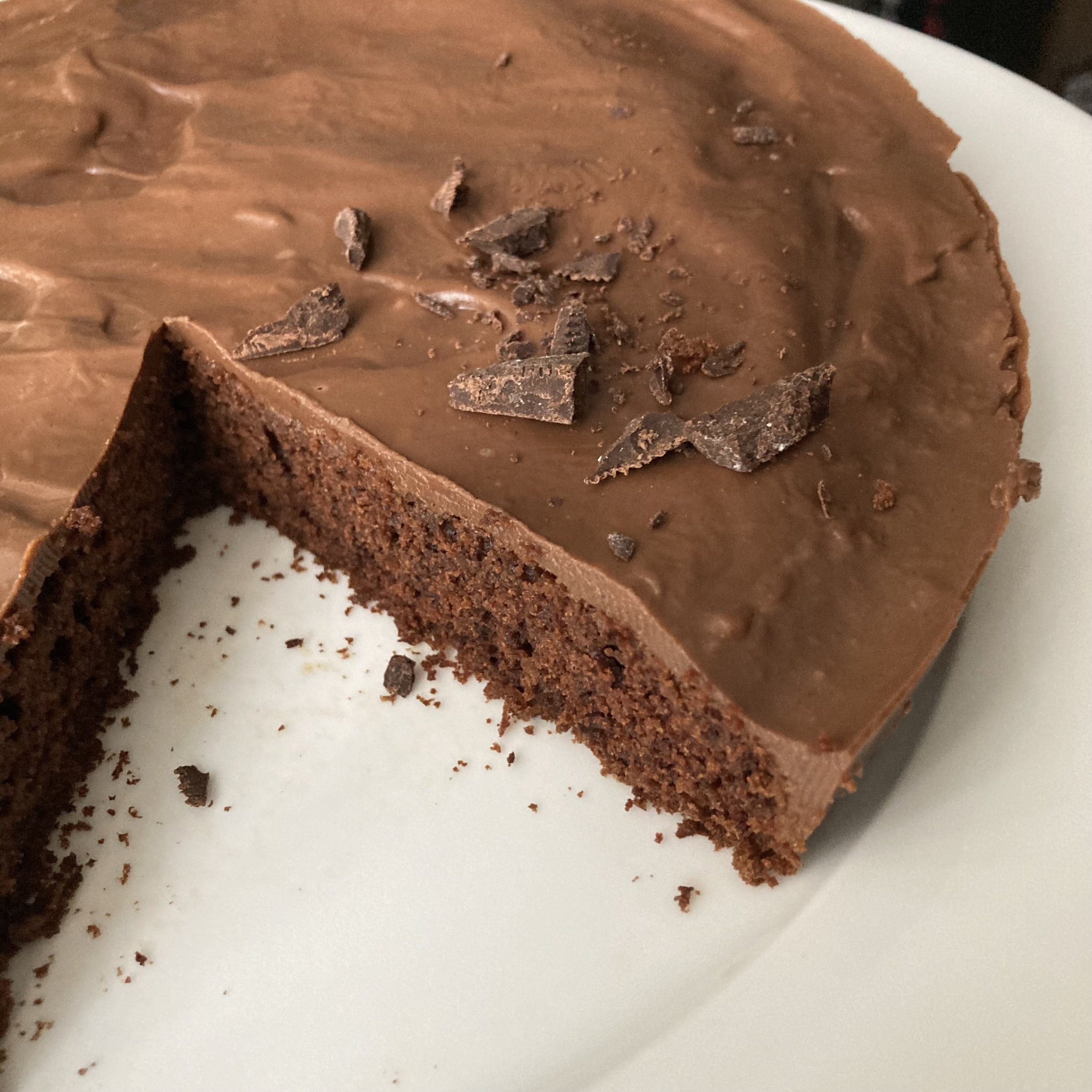 Organic Mocha Tart-Cake [9" round]