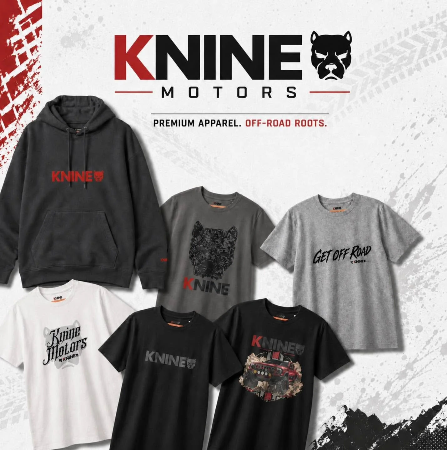 The first items of our KNINE Premium Apparel line are now live! Stay tuned for more very soon. 
Shop now at www.kninemotors.com
#kninemotors #knineracing #apparel