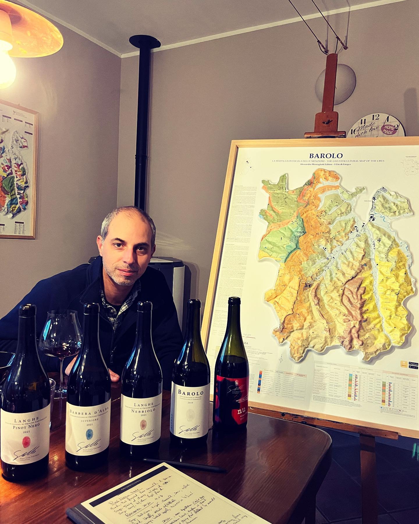 A study of Barolo and its soils, through  the lens of @gianluca_colombovini 🤩❤️🍷🇮🇹 #amazing 

#langhe #barolo #artisanalwine #luciditywinemerchants