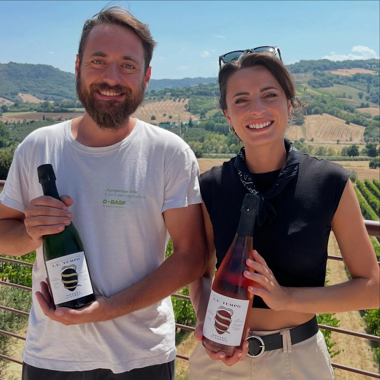 New Winery Alert 🚨 (way over due)!!!

We&rsquo;re excited to announce a new addition to our Italian #metodoclassico selection: @cossignaniletempo is now available in CA!
😎🇮🇹🍾

In 2017, following an harvest in Champagne Letizia and Edoardo Cossig