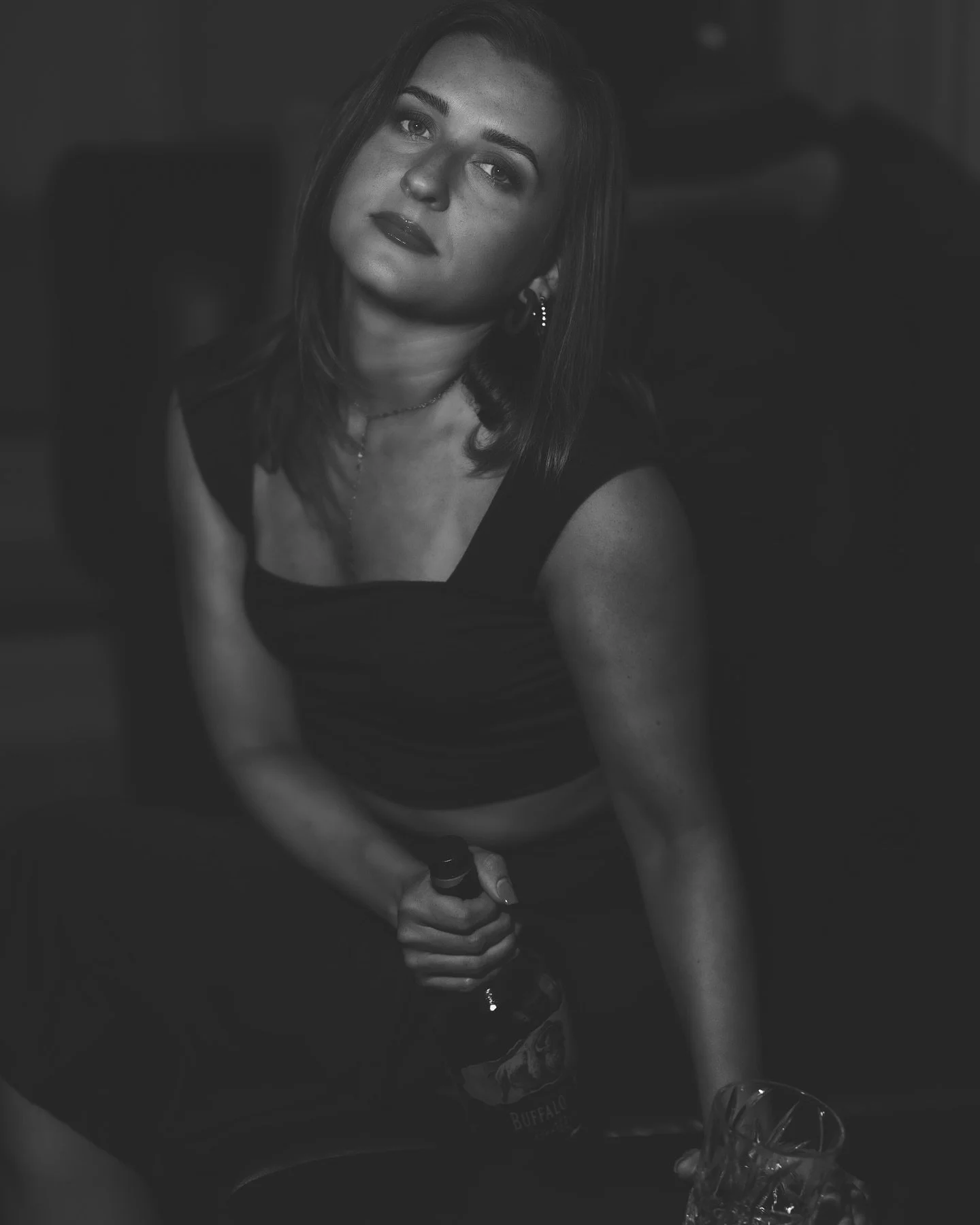 Even in the quiet moments, there&rsquo;s a story waiting to be told. 🥃✨

Sometimes the most powerful expressions are found in stillness, where emotions speak louder than words. Grateful for the raw and unfiltered energy captured here. #WhiskeyNights