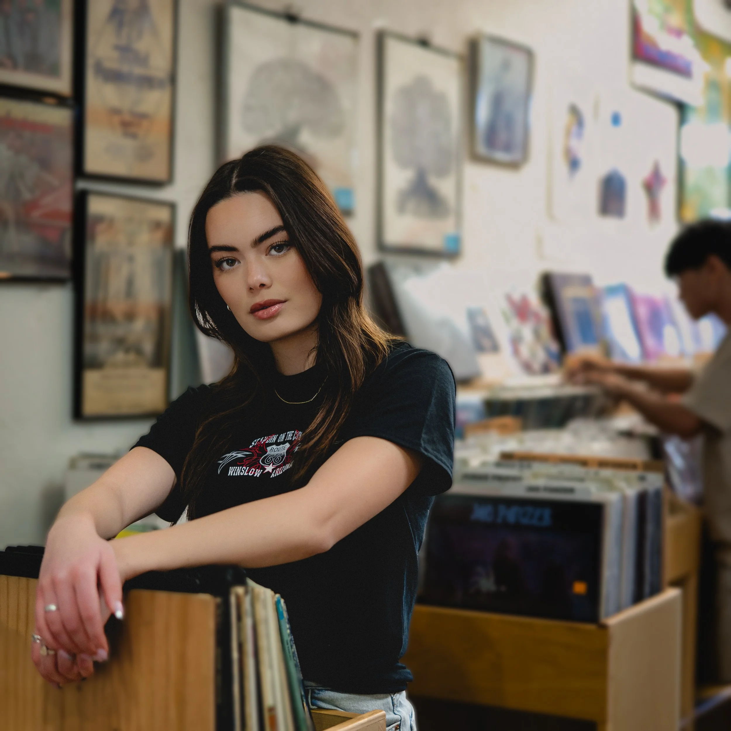 Record store Los Angeles encounter