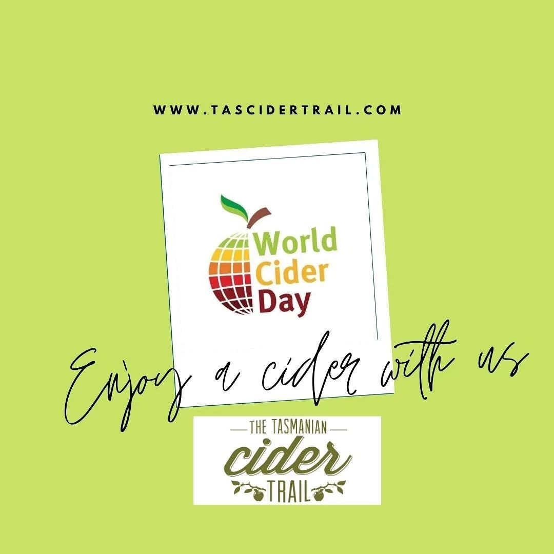 Celebrate World Cider Trail and follow our trail to your favourite cider www.tascidertrail.com