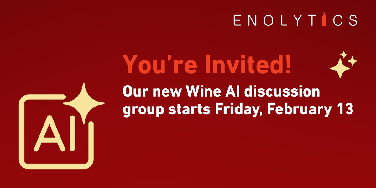 You're Invited! Wine AI Group Starts this Friday