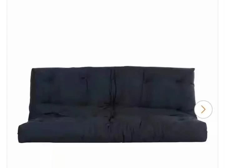 Black Convertible Futon Sofa