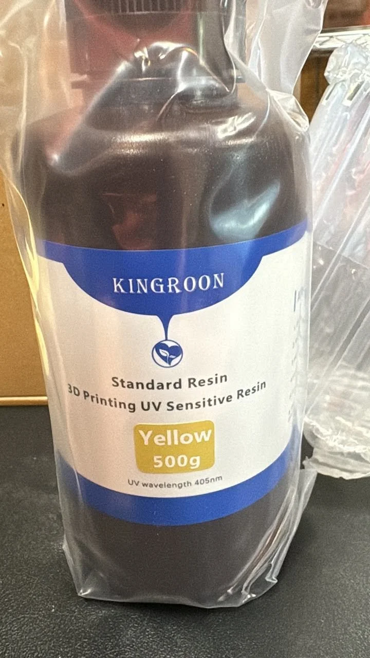 Kingroon Yellow UV 3D Printing Resin - 500g
