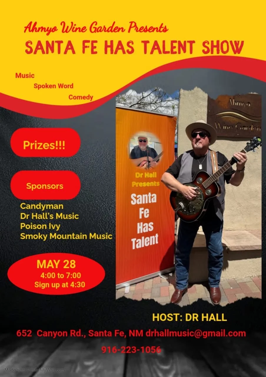 Thursday                                   Dr. Hall’s Santa Fe Has Talent