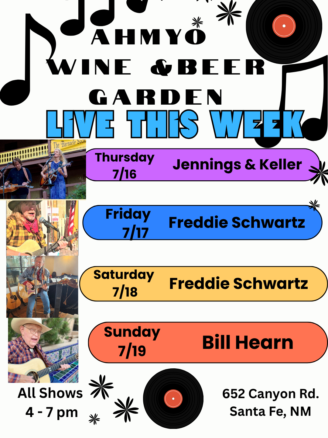 THIS WEEK AT AHMYO