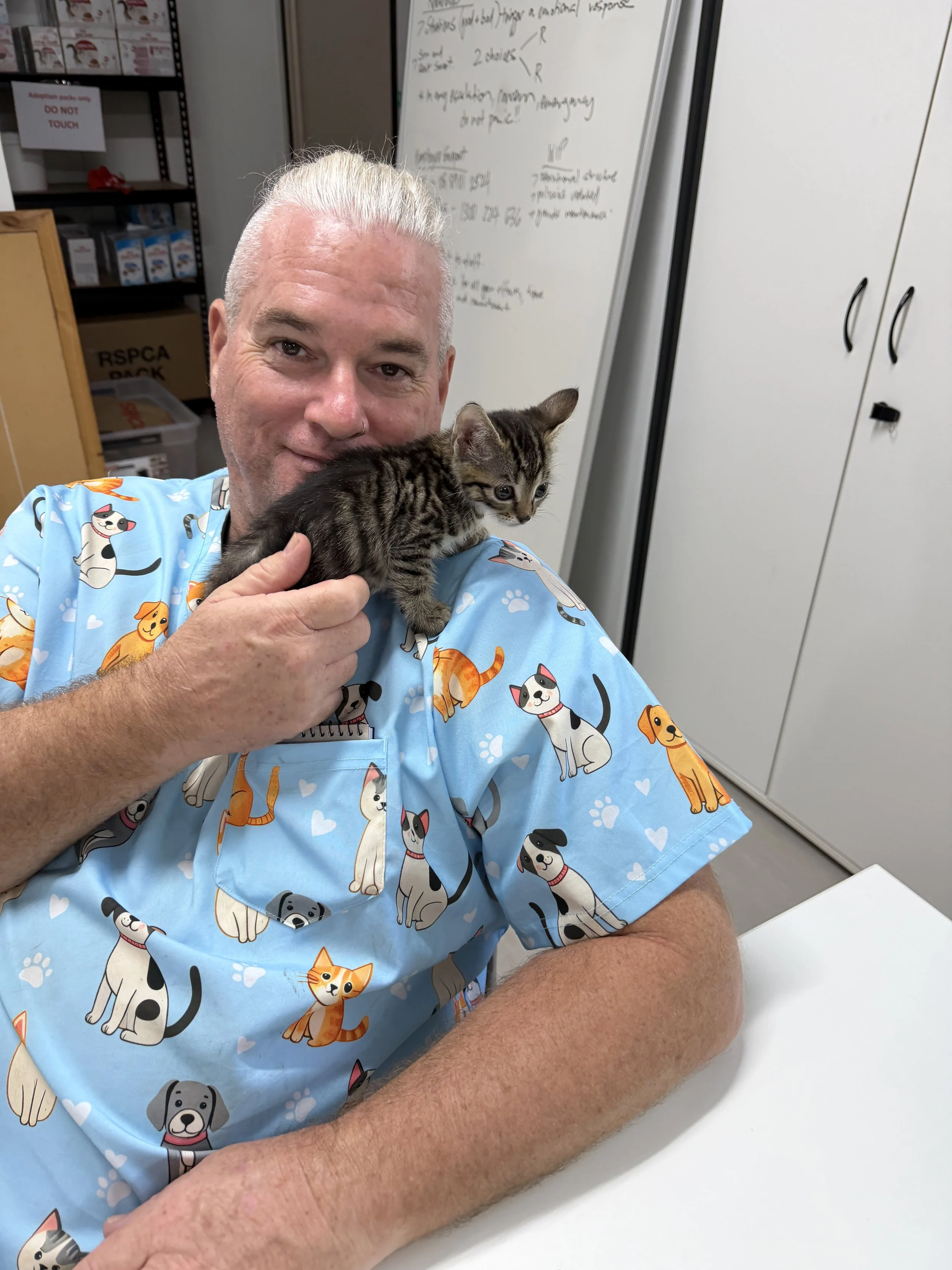 Dave’s Journey — From HPHH Participant to Valued Member of the RSPCA NT Team