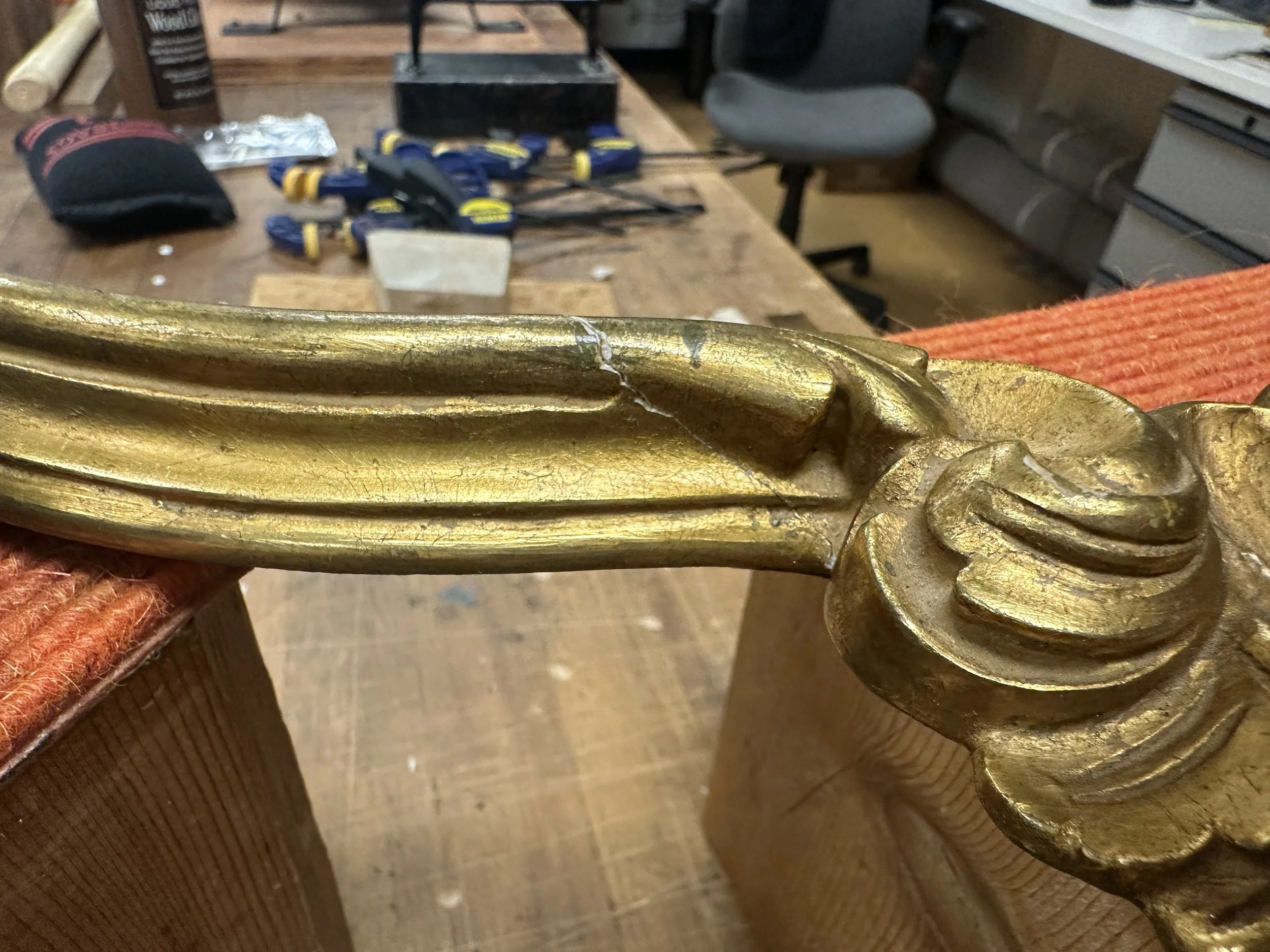 Proper right side break after gluing. (Photo: Jennifer Kim)