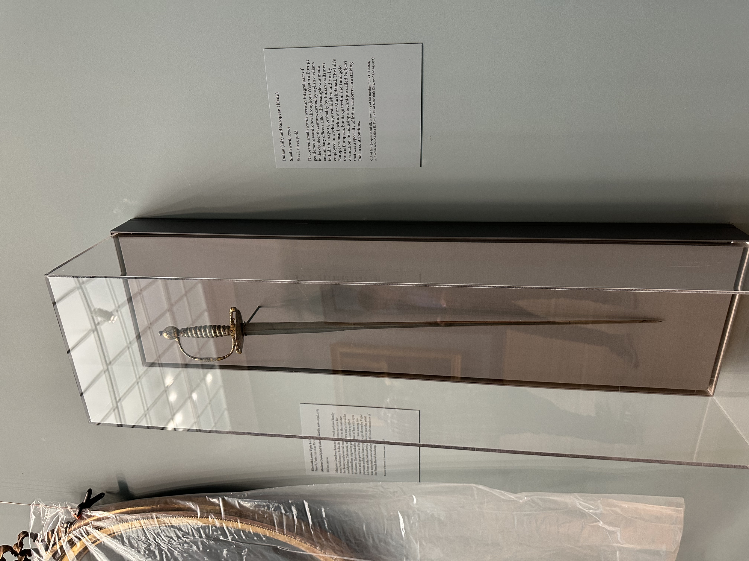Installation completed with Plexi case, lighting still to be adjusted. (Photo: Jennifer Kim)