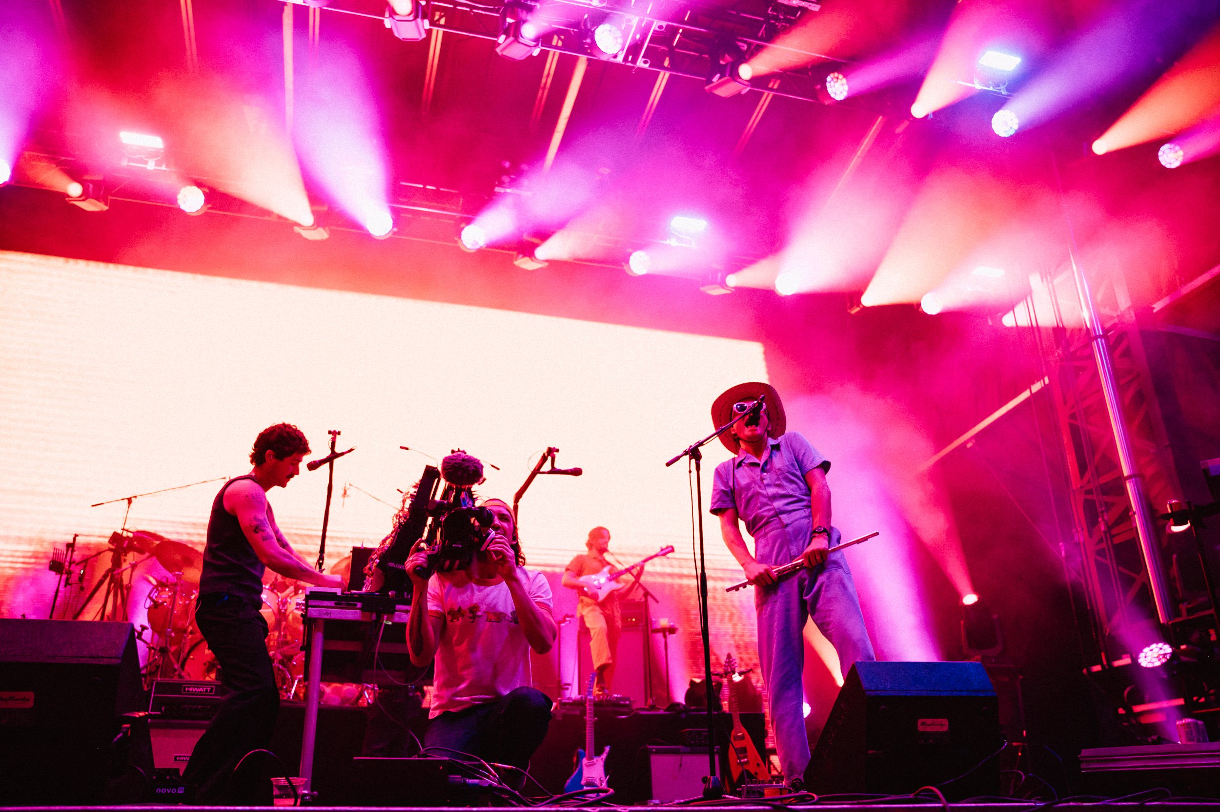High energy performance at Field of Vision festival Colorado.