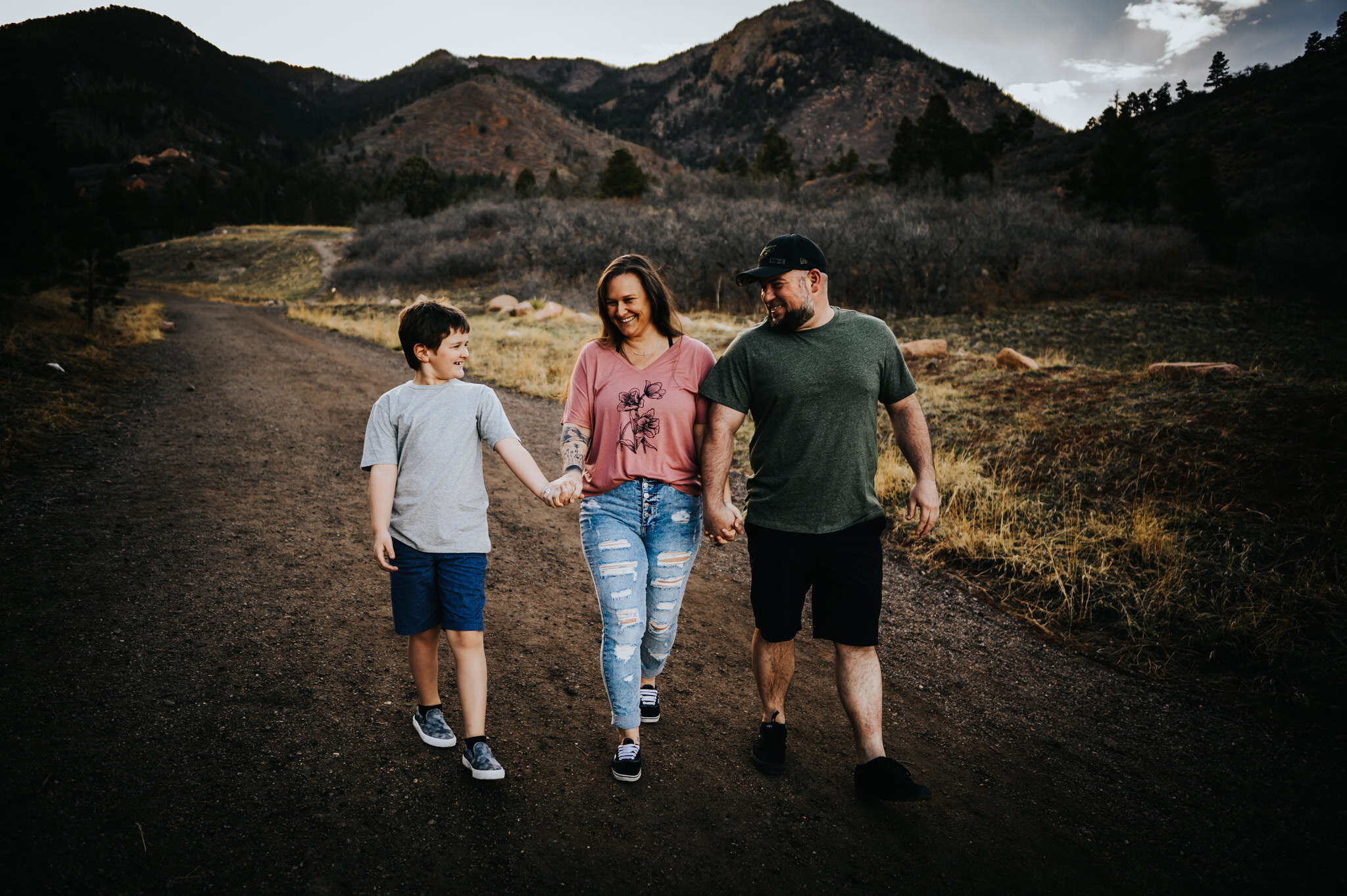 Danielle McVey Family Session Colorado Springs Photographer Sunset Mountains Wild Prairie Photography-1-2020.jpg