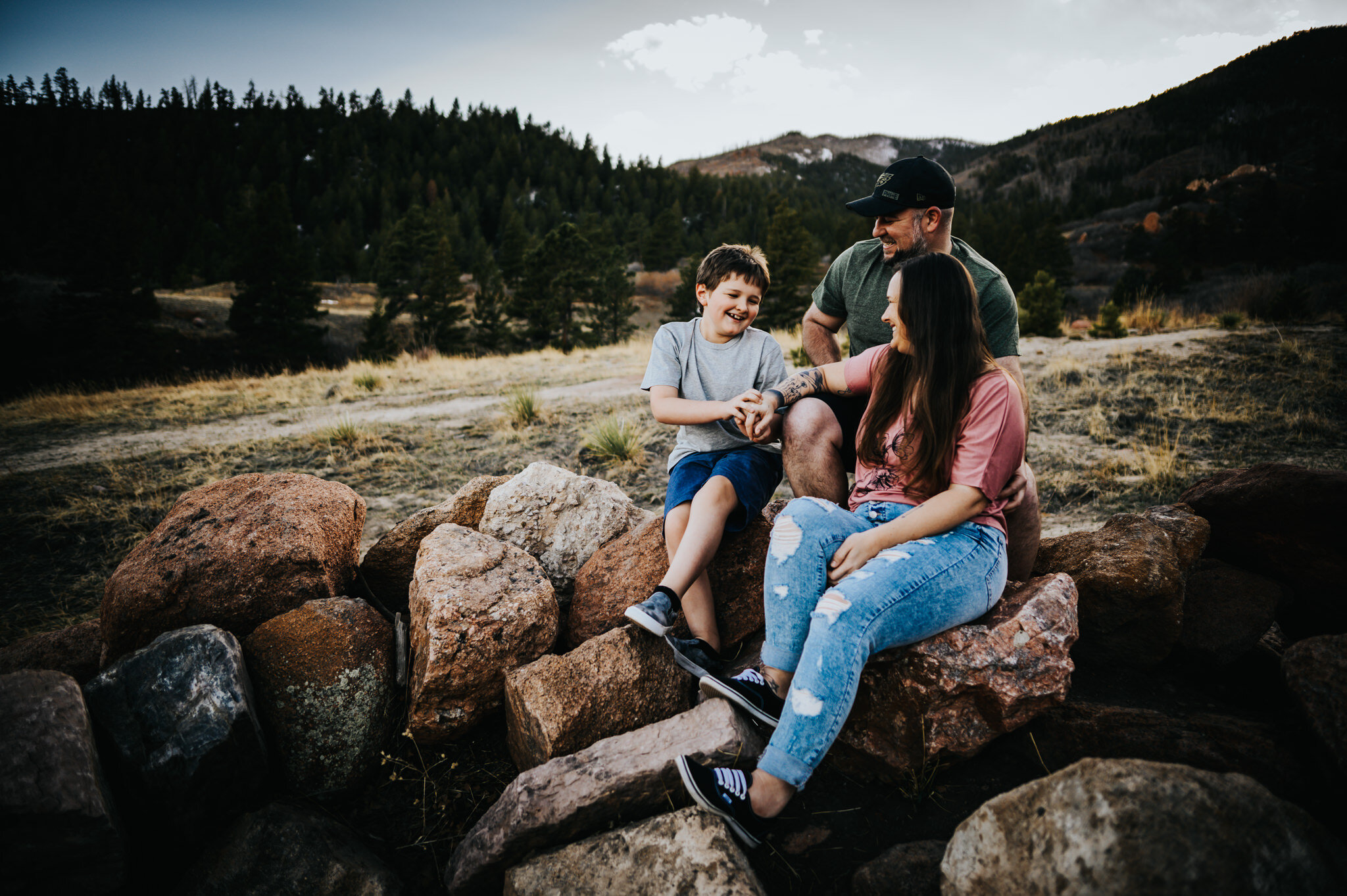 Danielle McVey Family Session Colorado Springs Photographer Sunset Mountains Wild Prairie Photography-8-2020.jpg