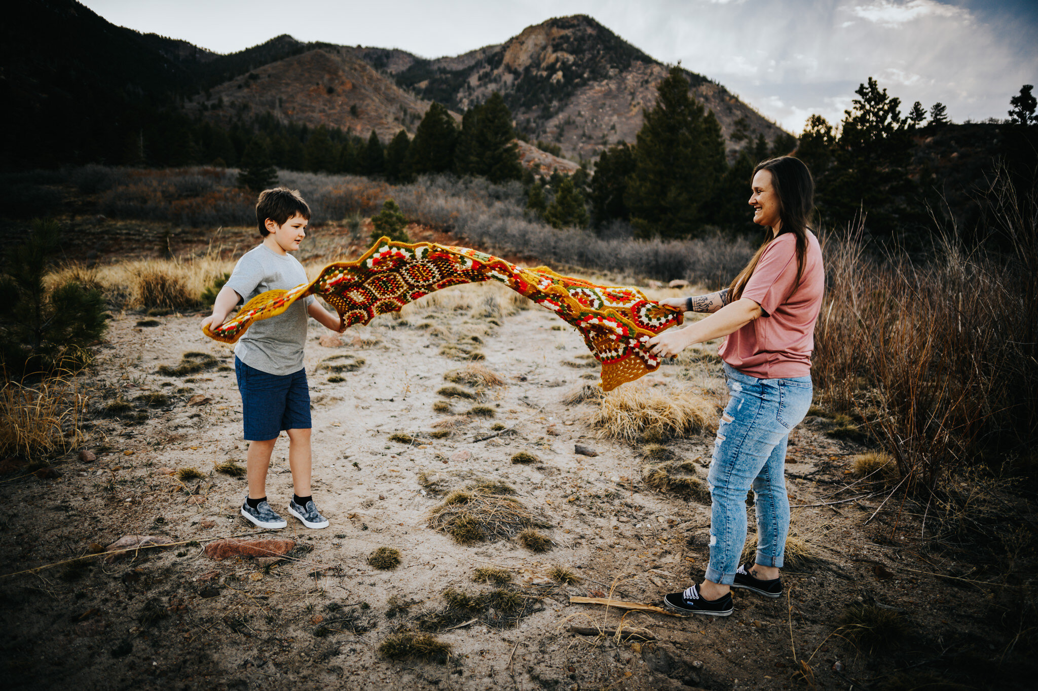 Danielle McVey Family Session Colorado Springs Photographer Sunset Mountains Wild Prairie Photography-18-2020.jpg
