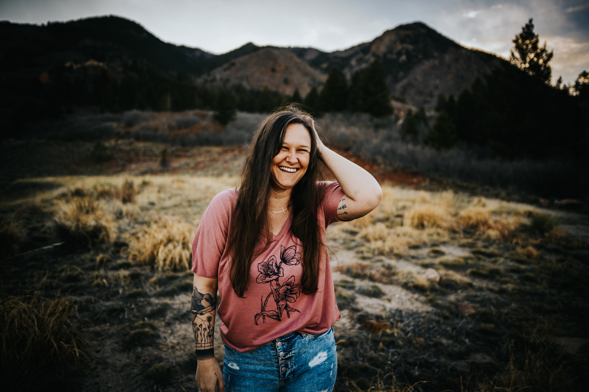 Danielle McVey Family Session Colorado Springs Photographer Sunset Mountains Wild Prairie Photography-29-2020.jpg